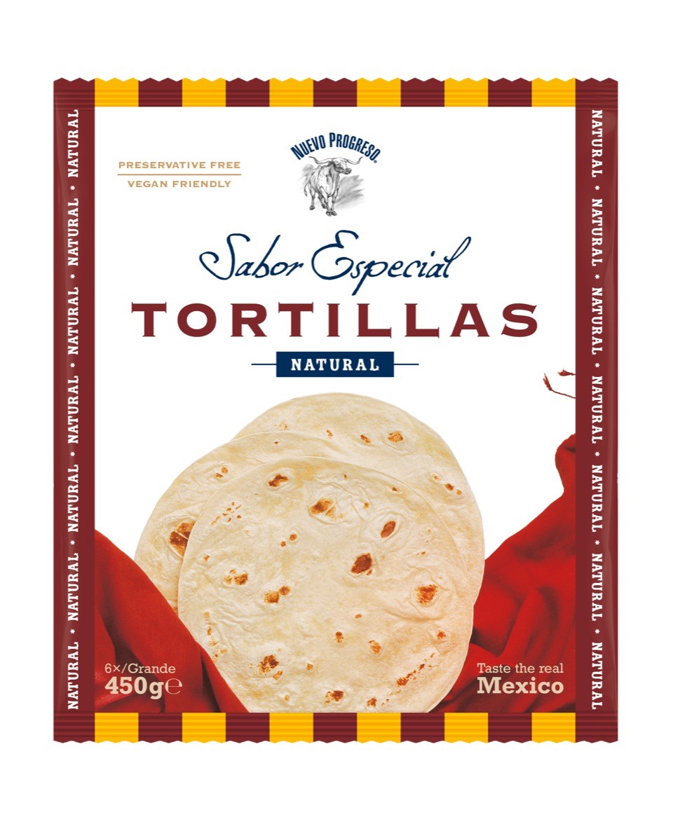 Tortilla Flour 25cm / 6 ks RETAIL