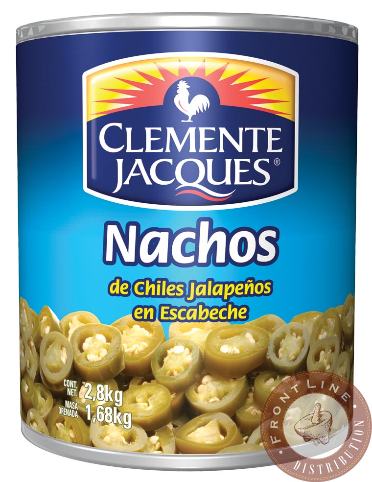 Jalapeno Nacho 2,8kg Clemente Jacques