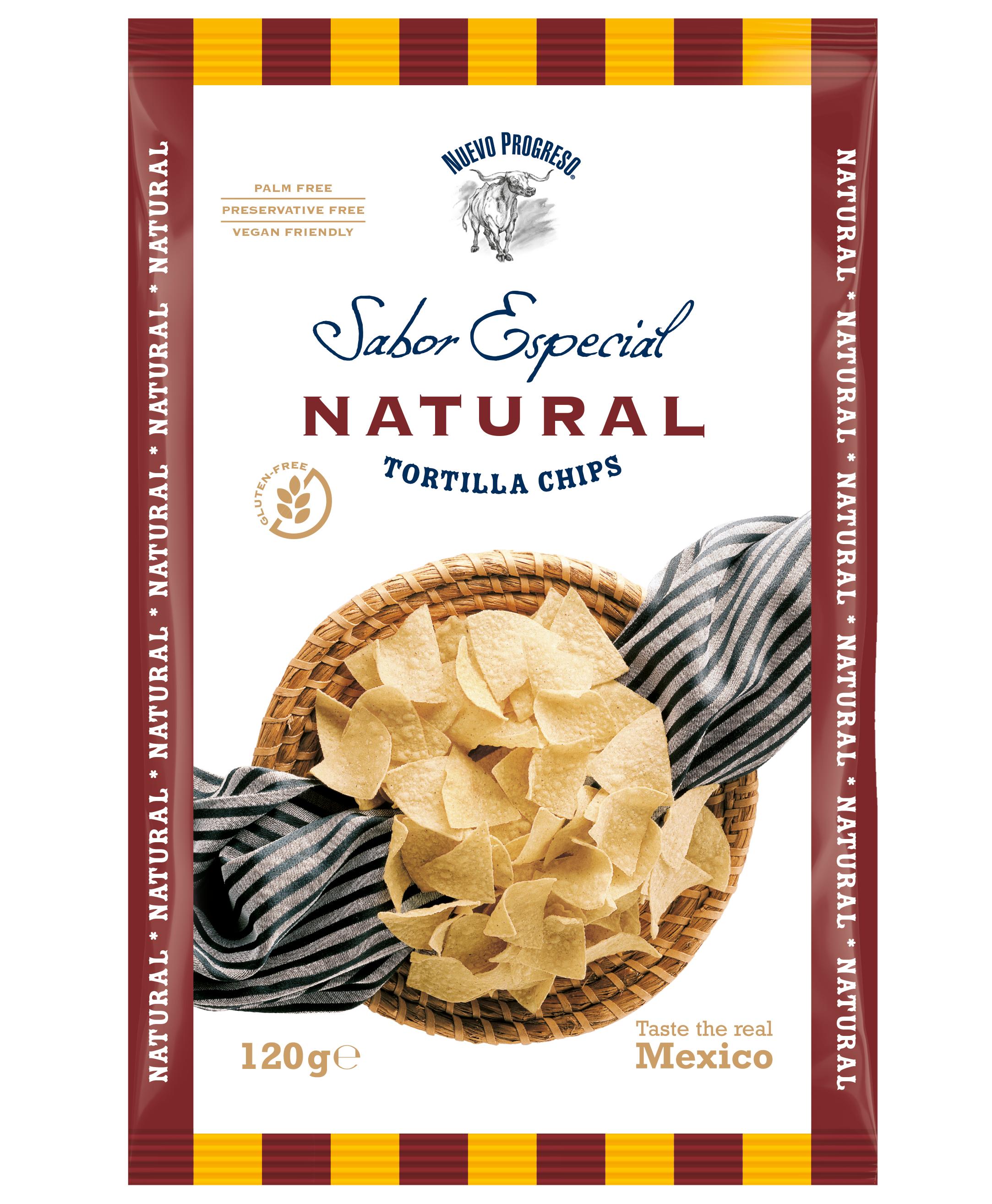 SABOR ESPECIAL Tortilla Chips Natural 120g